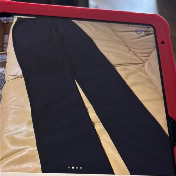 Ladies blank dress slacks, drawstring waist, NWot 26” inseam, PS - Picture 2 of 5